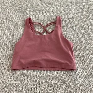 Lorna Jane Sports Bra long lined crop top medium